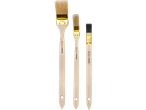 Parkside paint brushes: 50mm, 25mm, and 12mm.