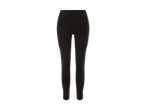 Schwarze Leggings.