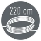 220 cm