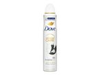 Dove Advanced Care dezodorant v spreju, 72-urna zaščita, neviden na oblačilih.