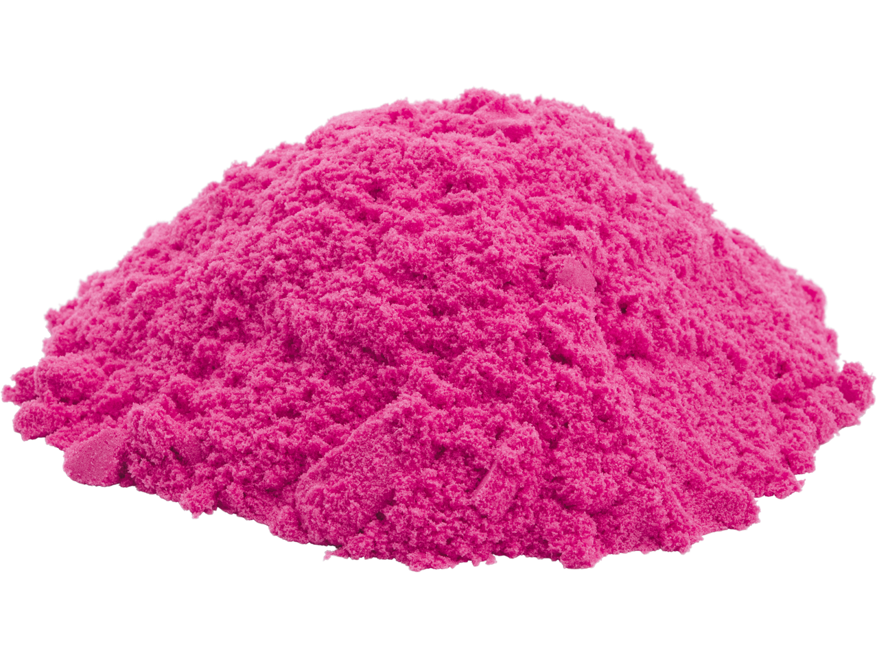 Lupilu Areia Mágica: Roosa kineetiline liiv hunnikus.