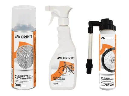 CRIVIT Fahrrad-Pflegesortiment