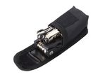 A black nylon carrying case holds a multi-tool bicycle repair kit.