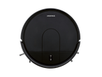 SILVERCREST® Robot Vacuum Cleaner, top-down view, black with power and home buttons