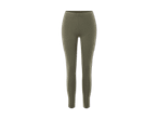 Dunkelgraue Damenhose mit geradem Schnitt.