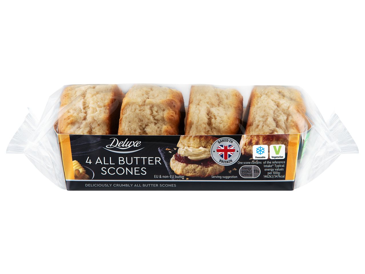 Go to full screen view: Deluxe All Butter Scones - Image 1