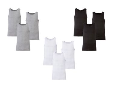 LIVERGY® 3 Herren Achselhemden