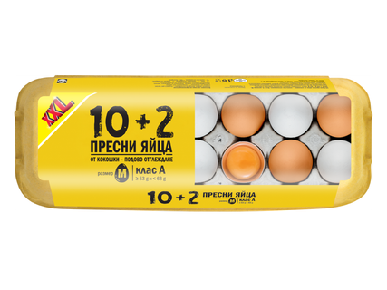 Пресни яйца