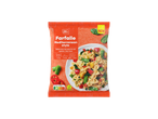 Chef Select Farfalle, mediterrán stílusú, zöldségekkel, mélyfagyasztott.