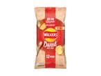 Walkers Baked Sea Salt crisps, 12 pack.