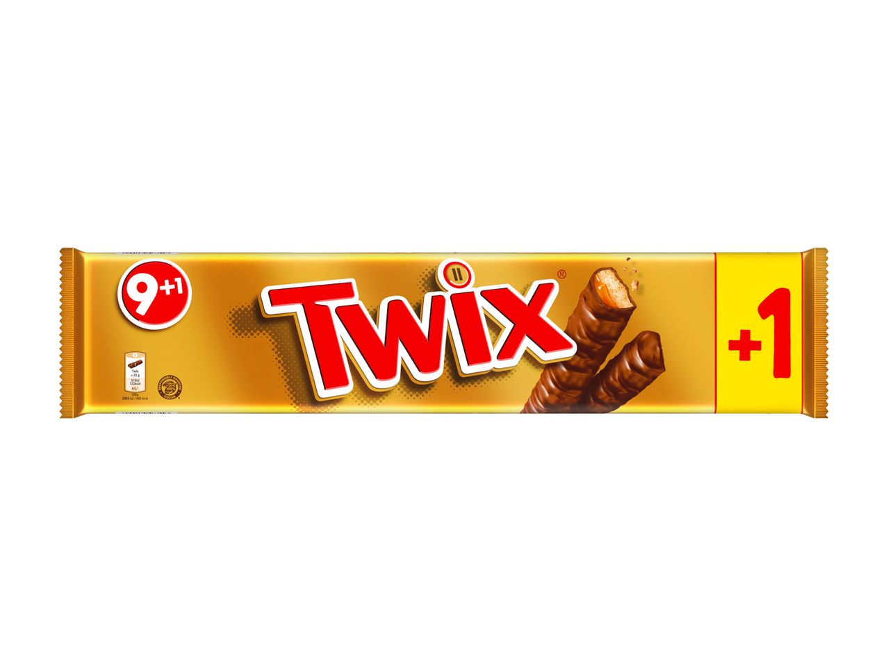 Vai alla vista a schermo intero: Twix 9+1 gratis XXL - immagine 1