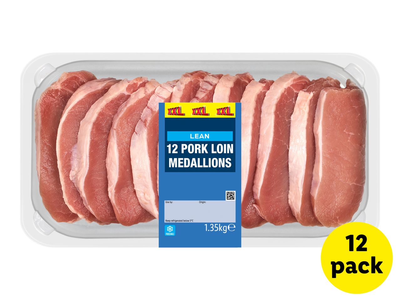 XXL 12 Pork Lion Medallions