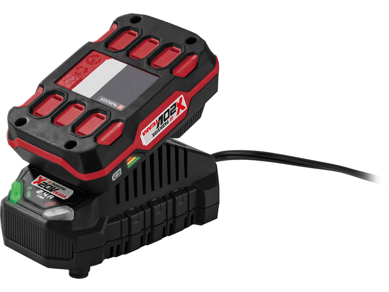 Батерия Parkside® 20 V, 2 Ah PAP 20 със зарядно устройство 2,4 A PLG 20.