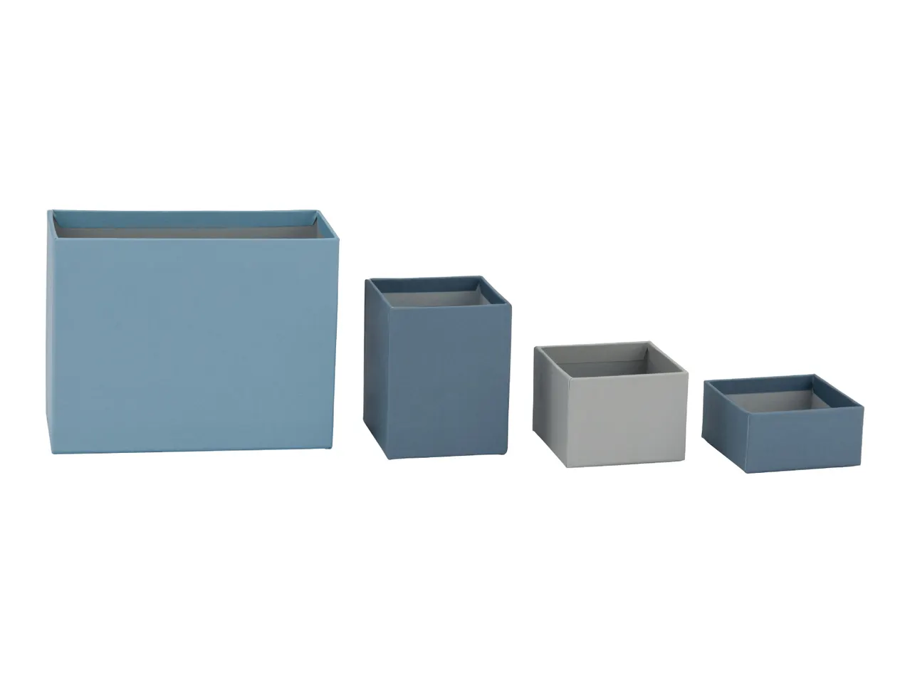 Crelando Blue Pen Holder Set - Set of 4 