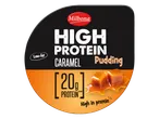 Milbona Pudding Caramel Riche en Protéines, faible en gras, avec 20g de protéines.