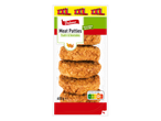 Barquettes de galettes de viande de volaille et légumes, 600g, Nutri-Score D.