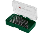 Set bušilica za drvo Blackside u plastičnoj kutiji.