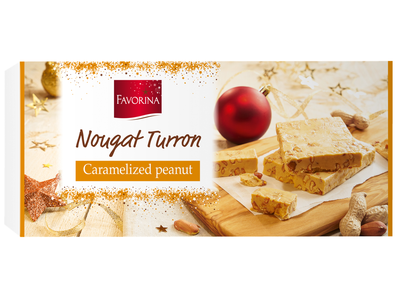 Torrão com Amendoim Caramelizado
