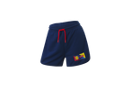Shorts de treino Lidl e Trek, azul marinho.