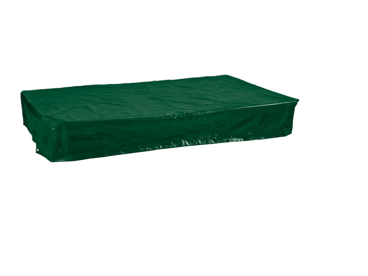 Green protective cover for garden furniture