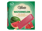 12 picolés Gelatelli de melancia.