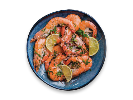 Kaluri Vārītas garneles 350g