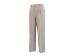 Calças femininas ESMARA bege claro com pregas
