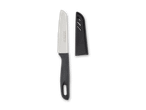 LIVARNO home Messer aus Edelstahl mit schwarzem Griff und Klingenschutz