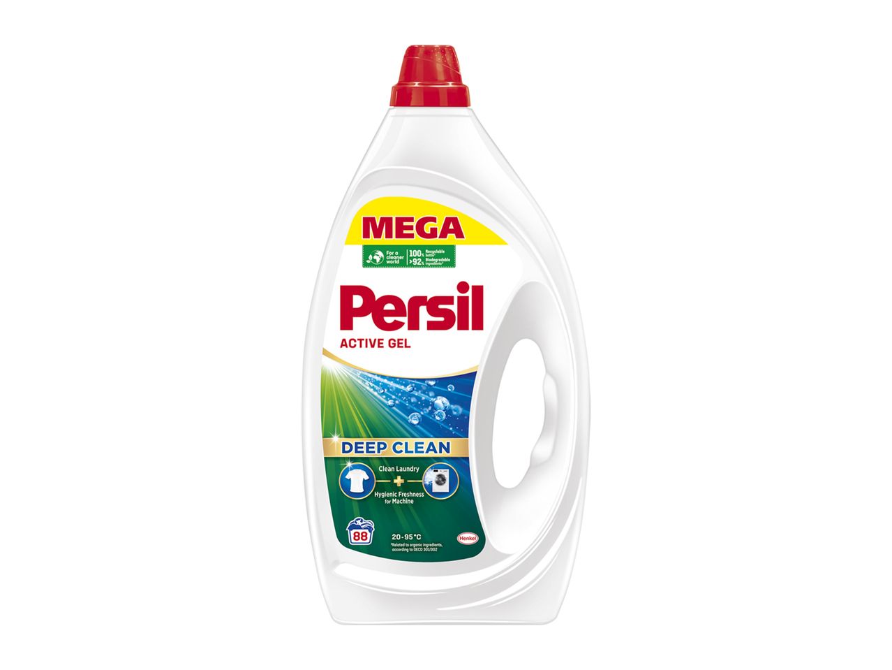 Detergent Persil Mega Green pentru rufe.