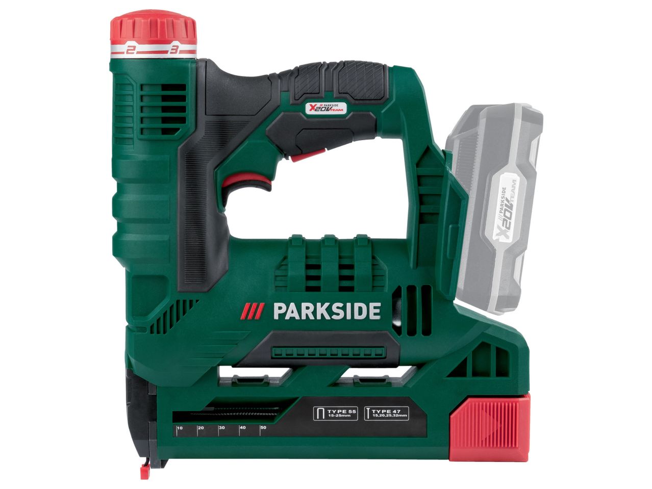 Ver empliada: Parkside® Agrafador 20 V sem Bateria - Imagem 1