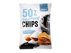 Chipsuri proteice 50%, coapte, cu sare.