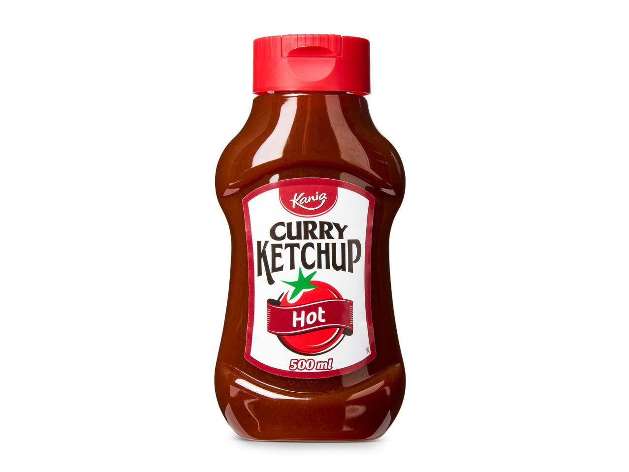Kania pikante Curry Ketchup, 500ml.