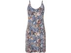 Negligé da donna  floreale grigio con spalline sottili