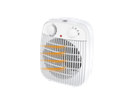 TRONIC® 2000W Fan Heater, white, with controls and orange heat lines.