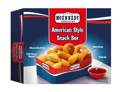 Amerikai stílusú snack box