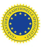 Garantierte traditionelle Spezialität.