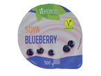 Sobremesa de soja com mirtilos Vēmondo, 500 g, vegana.