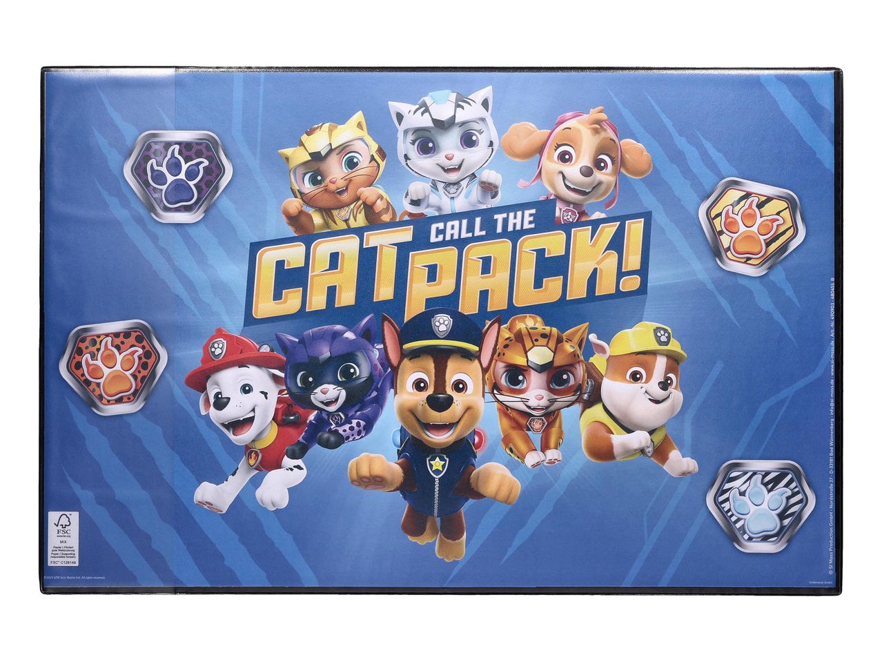 Paw Patrol Cat Pack iszapszőnyeg.