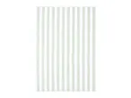Light green and white striped fabric, possibly a towel or tablecloth.