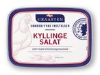 Graasten kyllinge salat med chilimajonæse.