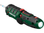 Uma chave de fenda sem fio Parkside com lanterna integrada.