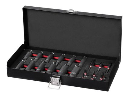 Prémium dugókulcs- és bitkészlet