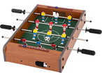 Lupilu Tabletop Game Assortment: A foosball table with red and yellow players on a green field.