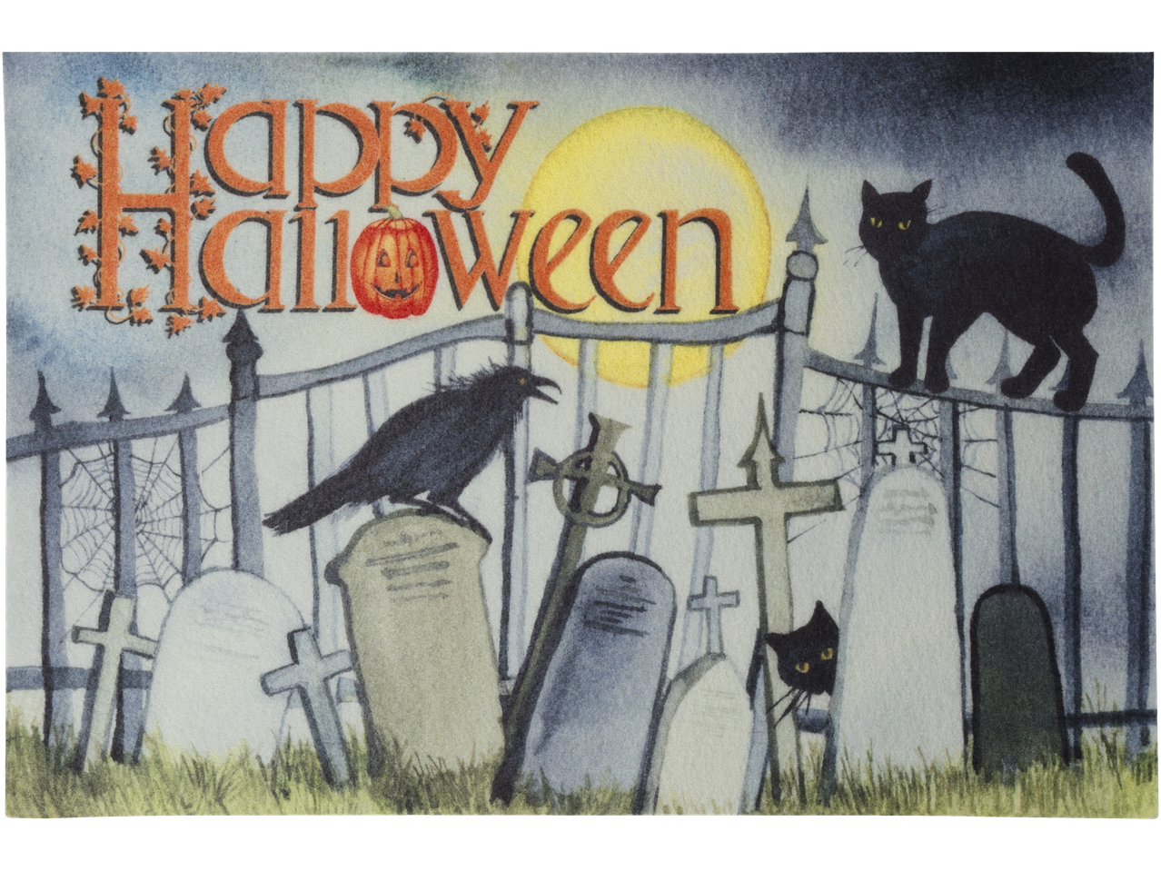 Tappeto catturasporco di Halloween