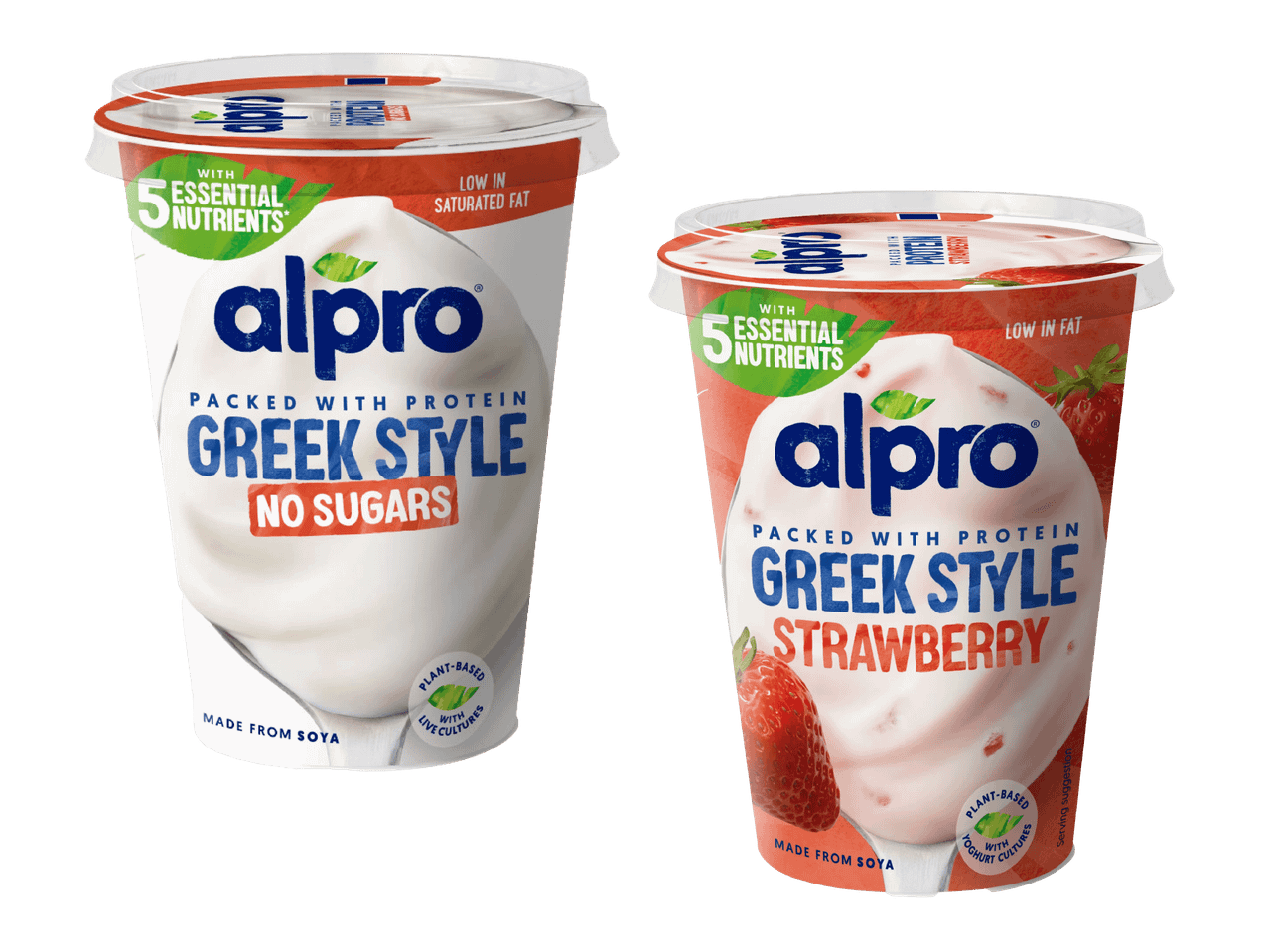 Greek Style -soijavalmiste 2 kpl