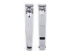 Two silver nail clippers with the brand name 'Cien Beauty' engraved on them.