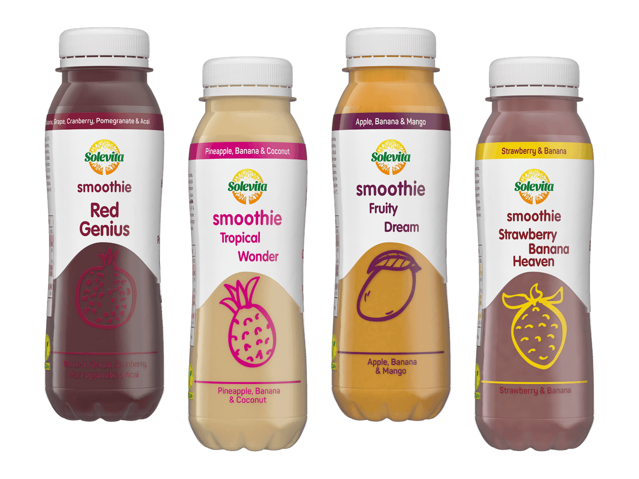 Hedelmäsmoothie 3 kpl