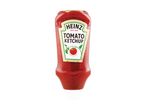 Heinz tomato ketchup bottle.