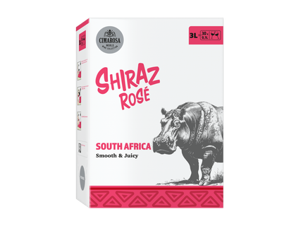 South Afrika, Western Cape Shiraz rosé Bag in Box