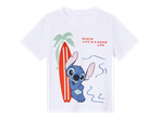 Μπλε μπλούζα Stitch με σχέδιο σερφ.